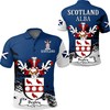 Scottish Family Crest Scotland Special Polo Shirt - Golf Shirt - A Great Golf Shirt Option For Scots.