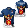 Scottish Family Crest Scotland Special Polo Shirt - Golf Shirt - A Perfect Gift Option For Scots Who Love Golf.