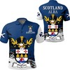 Scottish Hughan Family Crest Golf Shirt - Stylish Clothing Choice For Golf Enthusiasts