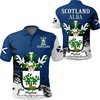Scottish Hyslop Family Crest Golf Shirt - Represent Your Family Crest With This Stylish Golf Shirt