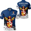 Scottish Maison Family Crest Athleisure T-Shirt - Golf Shirt