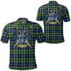Scottish Warrior Golf Shirt - Mackellar 3D All Over Print Polo Shirt, Perfect Gift For Fans