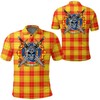 Scottish Warrior Golf Shirt - Macleod Of Raasay 3D Polo Shirt, Perfect For Any Occasion