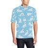 Sea Lion Cute Pattern Print All Over Print Polo T-Shirt - Perfect Gift For Fans