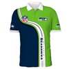 Seattle Seahawks 3D All Over Print Polo Shirt - Score Big With Hawks Pride