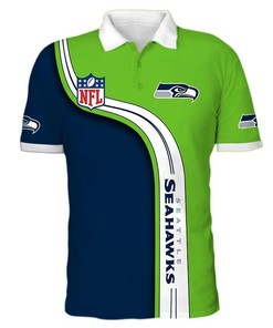Seattle Seahawks 3D All Over Print Polo Shirt - Score Big With Hawks Pride