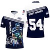 Seattle Seahawks 3D Polo Shirt With Bobby Wagner Design - Perfect For Fans