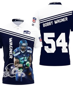 Seattle Seahawks 3D Polo Shirt With Bobby Wagner Design - Perfect For Fans