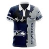 Seattle Seahawks Beating Curve Athleisure T-Shirt - Perfect For Fans