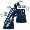 Seattle Seahawks Benas Jr Personalized 3D Polo Shirt - Perfect For Fans