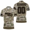Seattle Seahawks Camouflage Veteran Polo T-Shirt (3D Polo Shirts For Men) - Ideal Gift For Fans