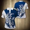 Seattle Seahawks Casual Athleisure T-Shirt (3D Printed Polo) - Ideal Gift For Fans