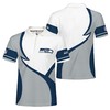 Seattle Seahawks Classic Button Up Polo T-Shirt (Personalized 3D) - Perfect For Fans
