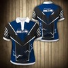 Seattle Seahawks Flame All Over Print Polo T-Shirt - Ideal Gift For Fans