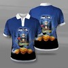 Seattle Seahawks Halloween All Over Print Polo T-Shirt - Perfect For Fans