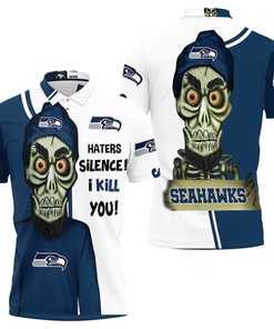 Seattle Seahawks Haters I Kill You 3D Polo Shirt With Polo Collar - Fan Gift