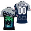 Seattle Seahawks Legend Players All Over Print Polo T-Shirt - Ideal Gift For Fans