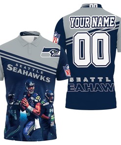Seattle Seahawks Nfc West Champs 2020 Personalized Polo T-Shirt (All Over Print) - Perfect For Fans