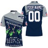 Seattle Seahawks Nfc West Division Champ 2020 Personalized Polo T-Shirt (All Over Print) - Ideal Gift For Fans