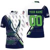 Seattle Seahawks Nfl Logo All Over Print Polo T-Shirt (3D T Shirt Blender) - Perfect For Fans