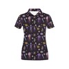Seaweed With Jelly Fish Print Athletic Polo Shirt - Ideal For Ocean Lovers