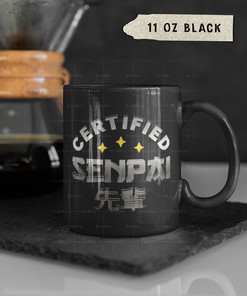 Senpai Onii-Chan Anime Meme Mug, Meme Certified Dank Joke Coffee Mug, Anime Face Fans Gift, Know Your Meme Otaku Cup