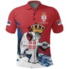 Serbia Special Polo Shirt - Serbian Eagle/Orthodox Cross (3D T-Shirts Ideas) - Perfect For Fans