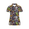 Sewing Equipment Print Athletic Polo Shirt - Perfect For Crafty Fans