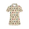 Sewing Equipment Print Women'S Polo Collar Shirt - Ideal Gift For Crafters