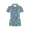 Sewing Equipment Print Women'S Polo T-Shirt (Polo Collar) - Perfect For Sewing Hobbyists