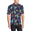 Shark Bite Pattern 3D Polo Shirt For Men - Gift For Fans Of Sharks And Fashion