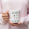 Show Your Appreciation This Valentine's Day With A Mug That Says I Just Want To Touch Your Butt All The Time