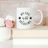 Show Your Dog Some Love This Valentine's Day With This Monochrome Dog Owner Gift: My Dog Is My Valentine Mug