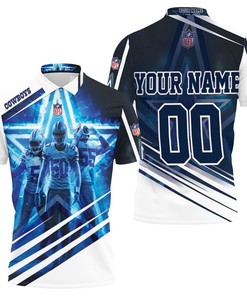 Show Your Love For Jaylon Smith, Sean Lee, And Leighton Vander Esch With 3D Polo Shirt