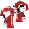 Show Your Love For Snoopy With Arizona Cardinals Lover 3D Polo Shirt