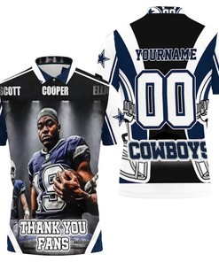 Show Your Support With Amari Cooper 19 Dallas Cowboys Nfc East Division Champions 2021 Personalized Polo Shirt