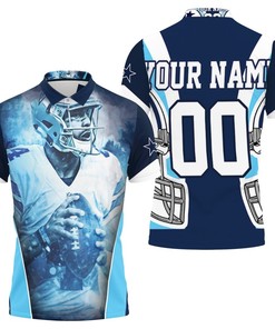 Show Your Support With Chidobe Awuzie 24 Dallas Cowboys Nfc East Division Champions 2021 Personalized Polo Shirt