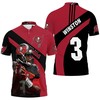 Signed Tampa Bay Buccaneers Kwon Alexander Tom Brady 3D Printed Polo Shirt - Fan Gift