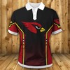 Simple And Stylish Arizona Cardinals Casual Polo Shirt - Perfect For Fans