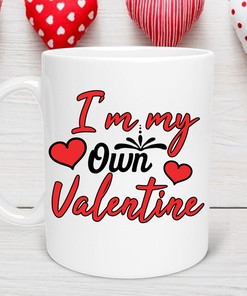 Single Anti-Valentine's Day Mug Gift Set for Her or Him