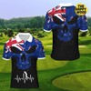Skull Golf 3D All Over Print Polo Shirt For New Zealand Fans - Perfect Gift For Fans