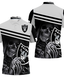 Skull Maiden Fan 3D Polo Shirt For Raiders Fans - Unique And Stylish Gift