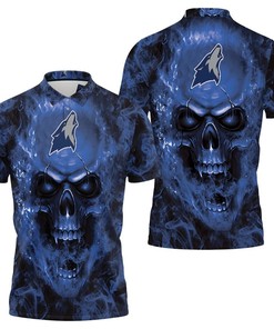 Skull Minnesota Timberwolves Fans Polo Shirt - Perfect Gift For Fans