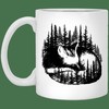 Sleeping Fox Cute Valentines Day Mug for Couples