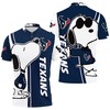 Snoopy + Houston Texans = 3D Printed Polo Shirt For Fans