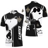 Snoopy Lover 3D Printed Polo Shirt For New Orleans Saints Fans - Cute Style