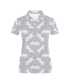 Snowman Print Polo Shirt - Fun And Festive Gift For Fans Of Snowmen