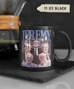 Socialist Labour Party Leader Jeremy Corbyn Coffee Mug with Quotes for Brexit and Boris Johnson Gift