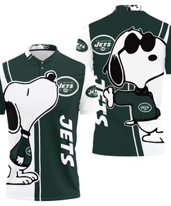 Sophisticated Square Lattice 3D Polo Shirt For New York Jets Fans - Sophisticated Style