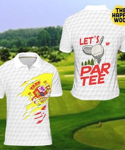 Spain Golf Polo Shirt With Personalized Polo Collar - Perfect Gift For Golf Fans